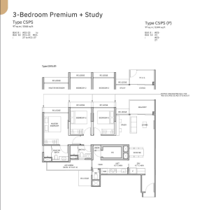 norwood-grand-champions-way-floor-plan-3-bedroom-premium-study-type-C5PS